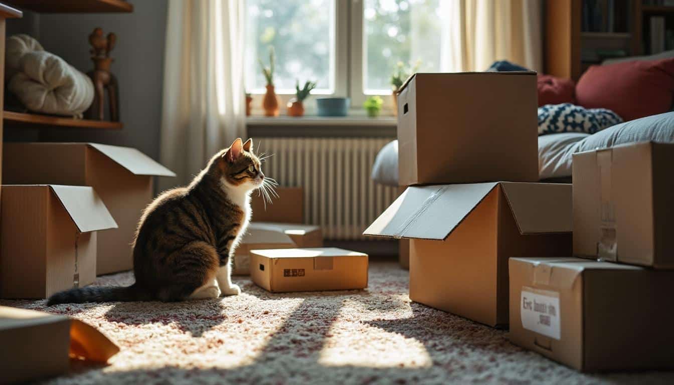 Chat et déménagement : conseils pour une transition sereine