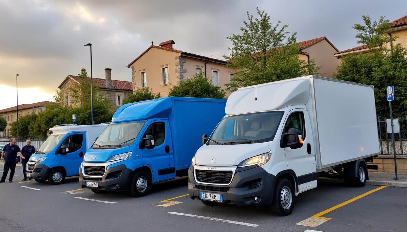 Illustration: Découvrez les types de véhicules utilitaires disponibles à la location dans la région d’Albi