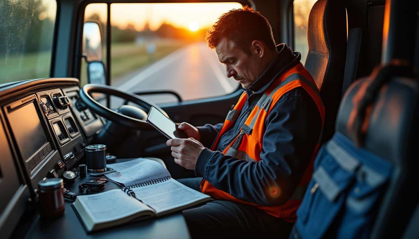 Illustration: Comment se compose la rémunération d’un chauffeur routier ?