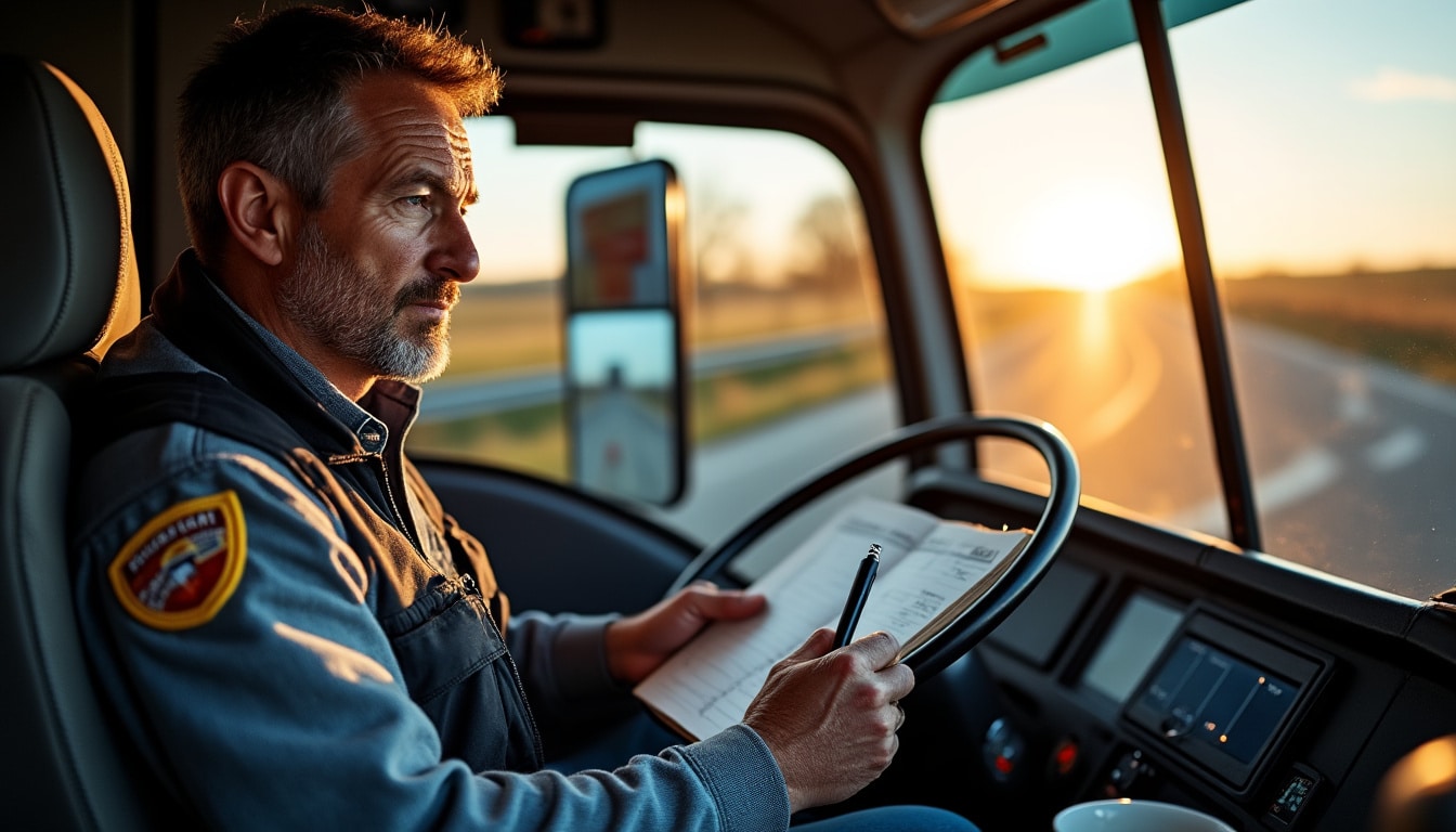 Amplitude du conducteur routier : règles, calculs et bonnes pratiques