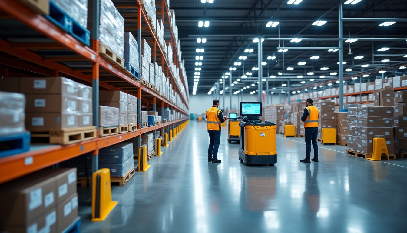 Auchan logistique dans l’Ouest : organisation et métiers clés