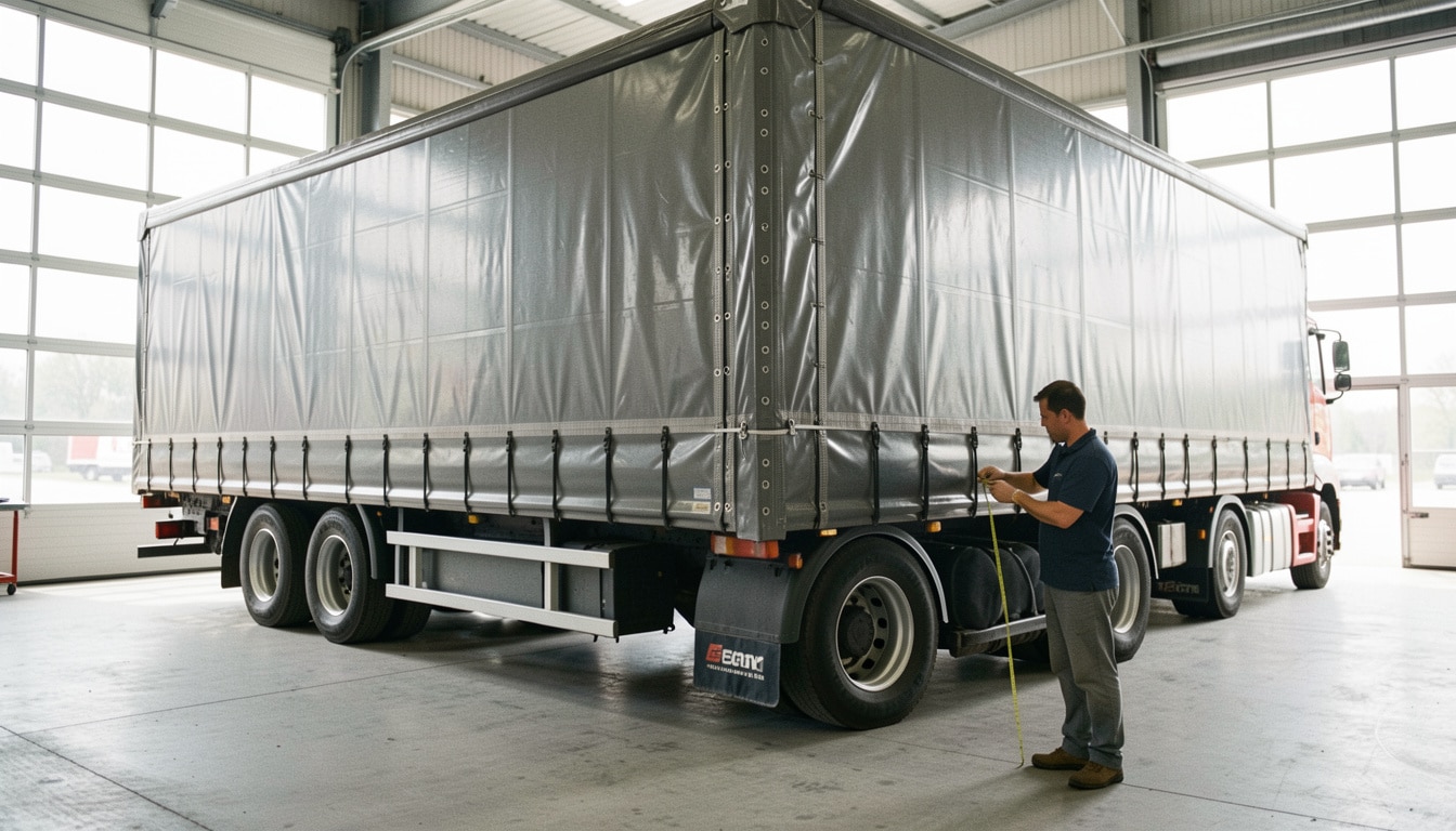 Choisir une bâche de camion sur mesure sans se tromper