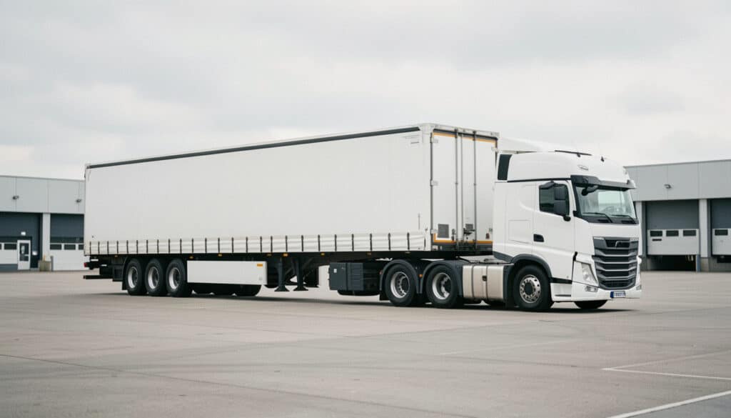 Dimensions d’une remorque de camion et charge utile