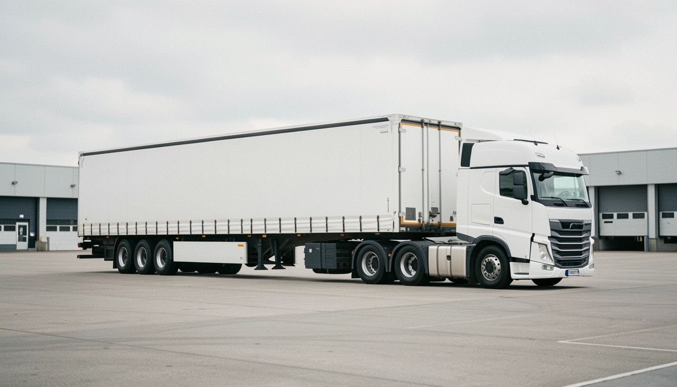 Dimensions d’une remorque de camion et charge utile