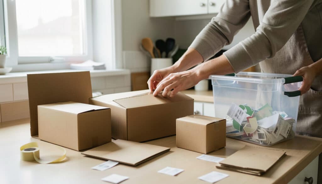 Comment trier et recycler ses cartons sans erreur
