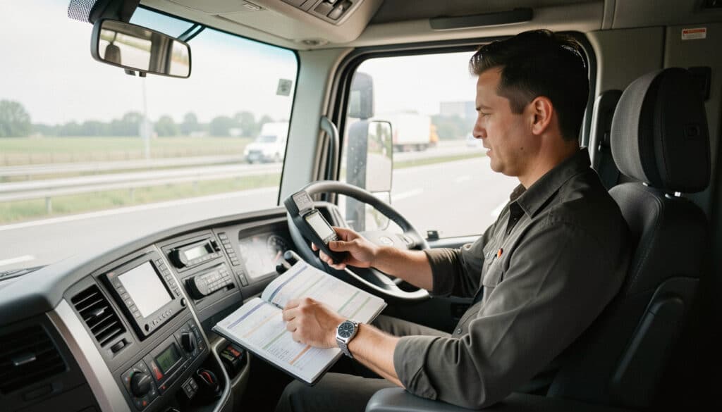 Temps de service journalier en transport routier