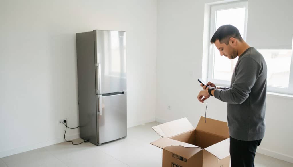 Quand brancher un frigo après transport ou déménagement