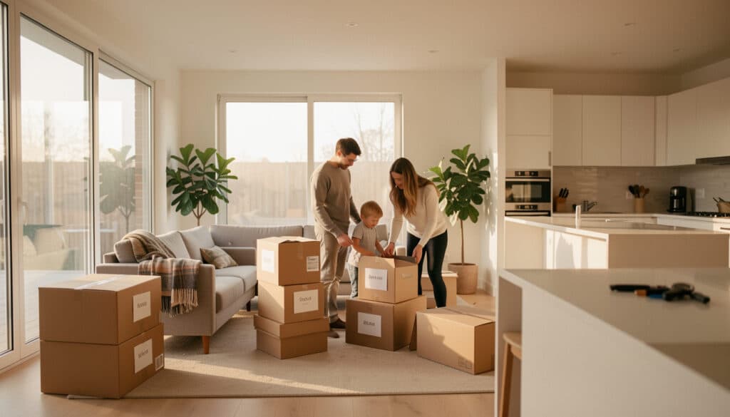 Emménager dans une maison neuve sans stress