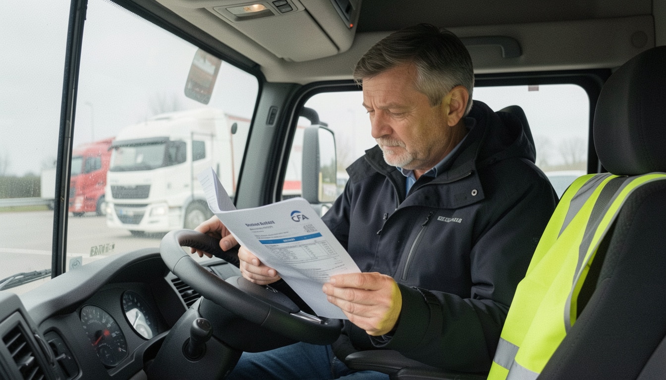 Retraite des conducteurs routiers : âge, CFA et pension