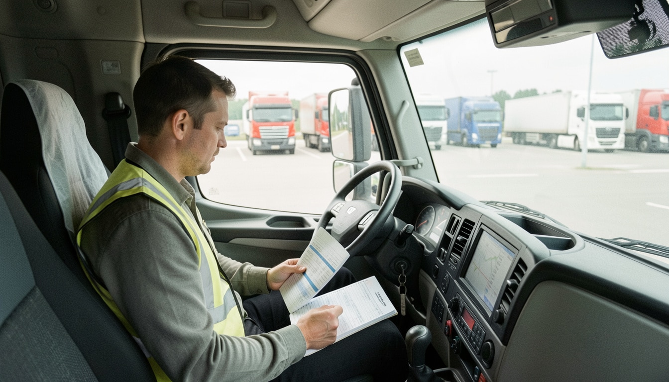 Salaire d’un chauffeur routier : paie, primes et écarts