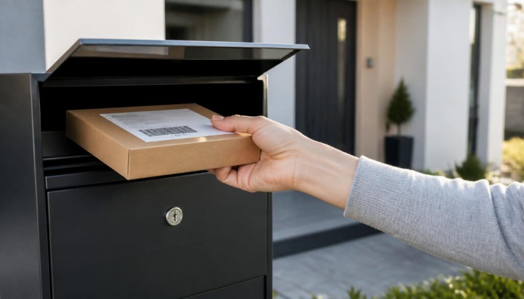 Envoyer un Colissimo depuis sa boîte aux lettres